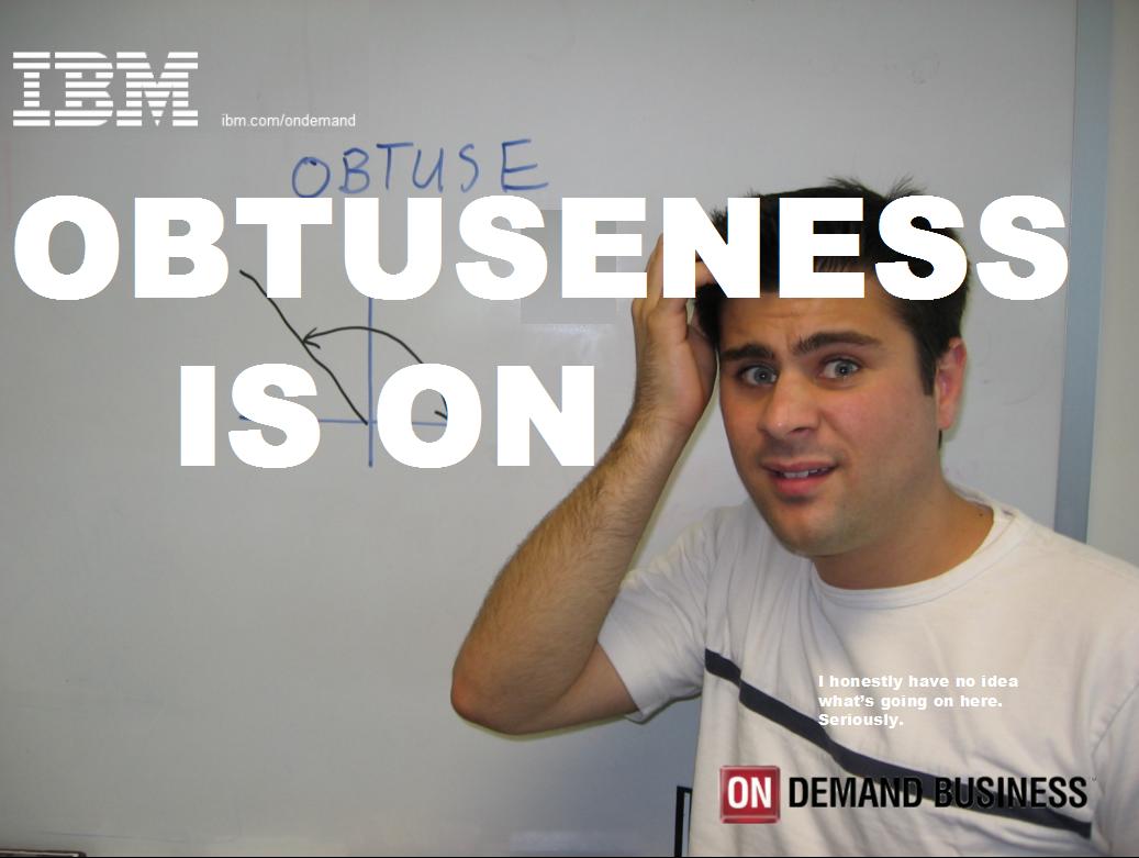 obtuseness